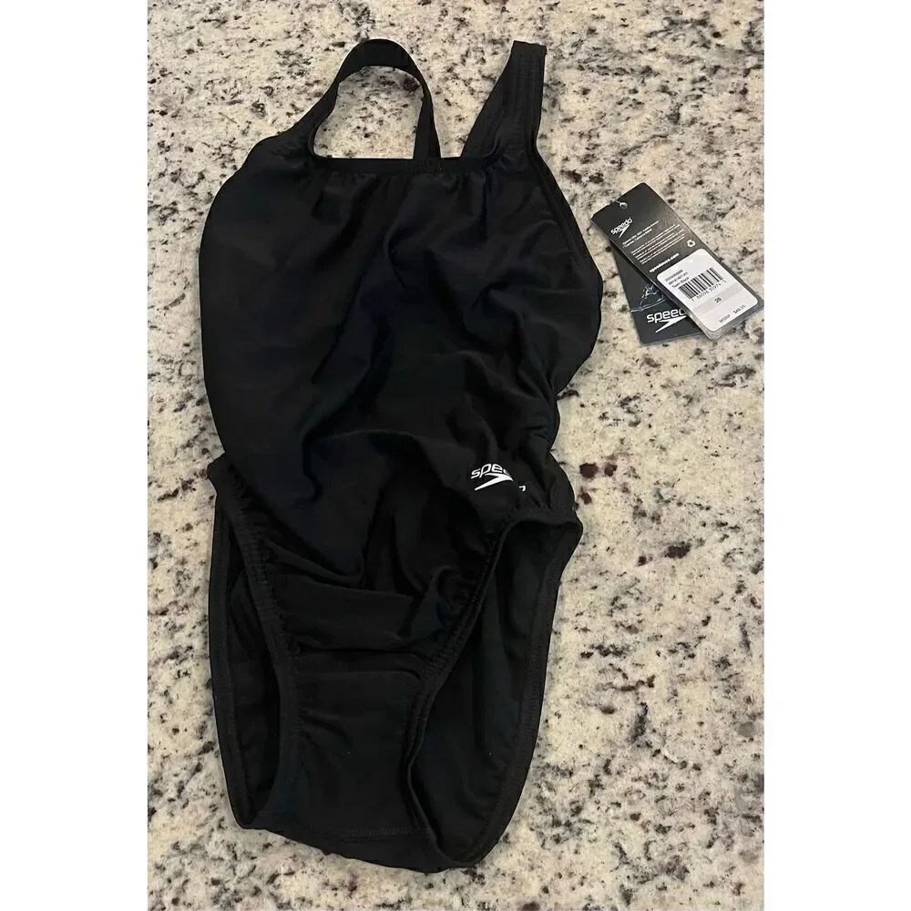 Speedo Women's Swimsuit One Piece Prolt Super Pro Solid Adult - Picture 2 of 6